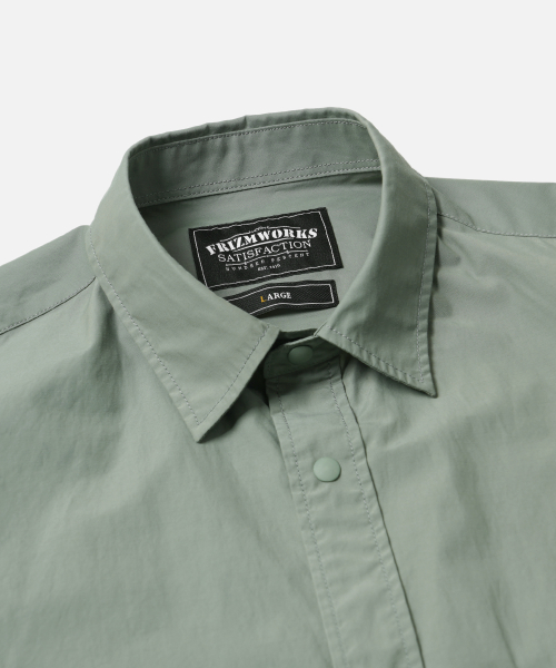 NYCO HALF COACH JACKET LIGHT OLIVE