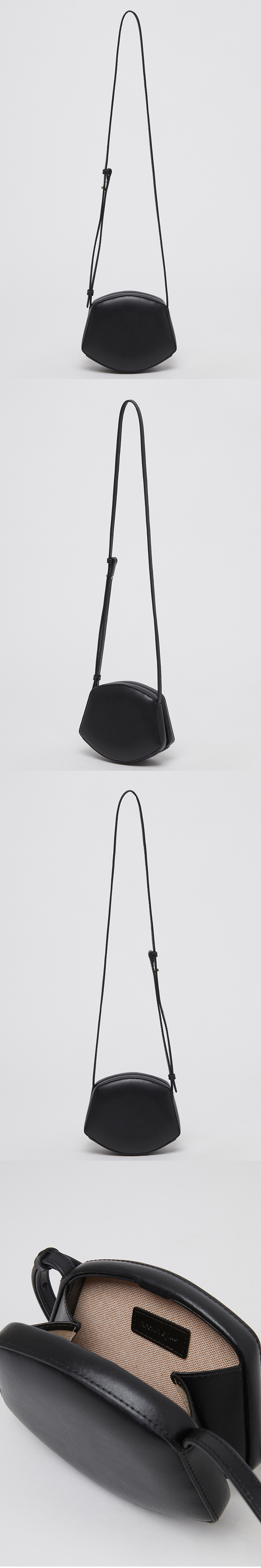 MUSINSA | Archivépke Mini shell bag(Deep sleep)_OVBRX24007BLK