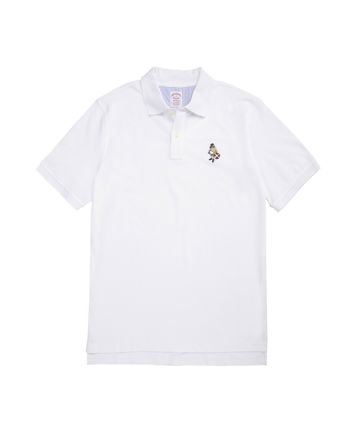 Поло с вышивкой Henry (White) BBNTMM0176AEM