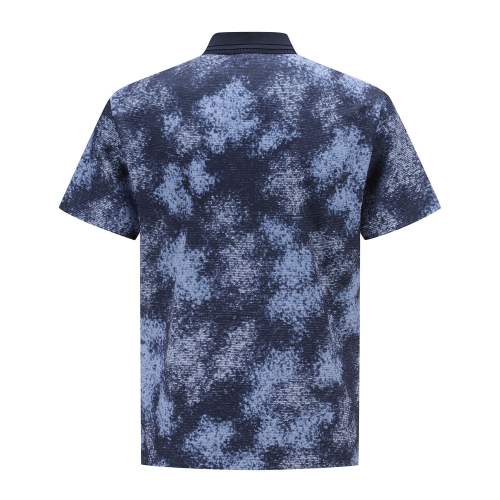 MEN SPRINKLED PATTERN SHORT T-SHIRT NA
