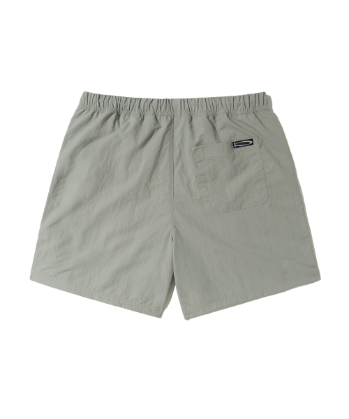 Original Big Wing logo Beach shorts Greige