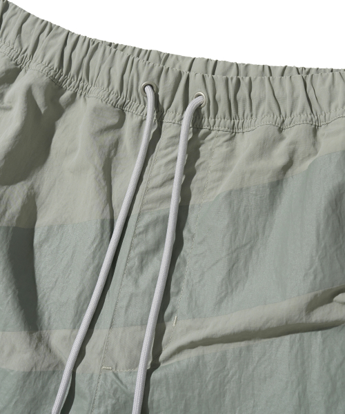 Original Big Wing logo Beach shorts Greige