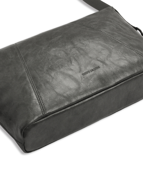 Cowhide Small Cross Bag VINTAGE GREY