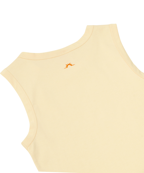 HS Basic Sleeveless W Butter Yellow