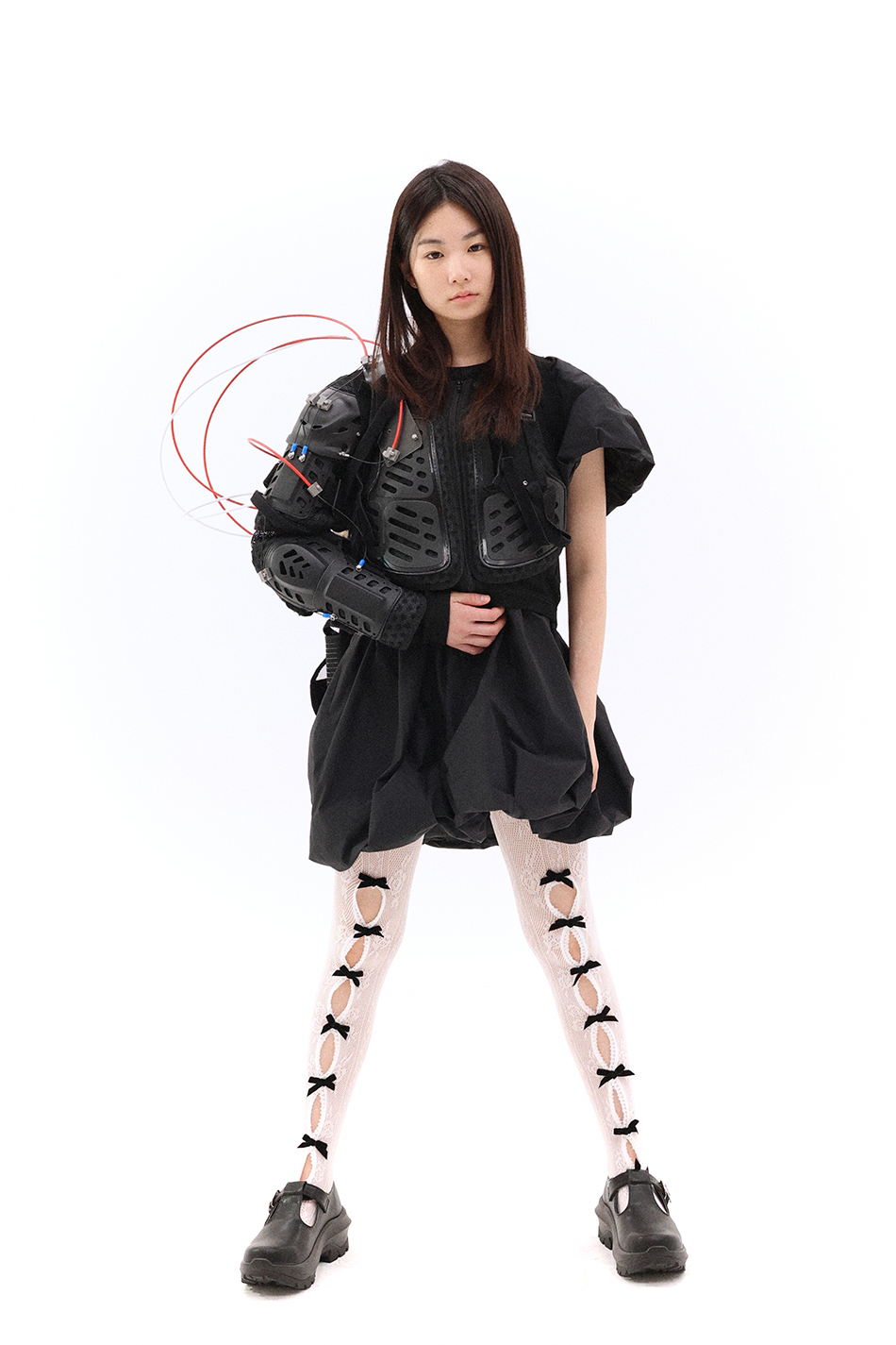 MUSINSA | YASE [ENTRY] Cowhyd Platform Merijane T