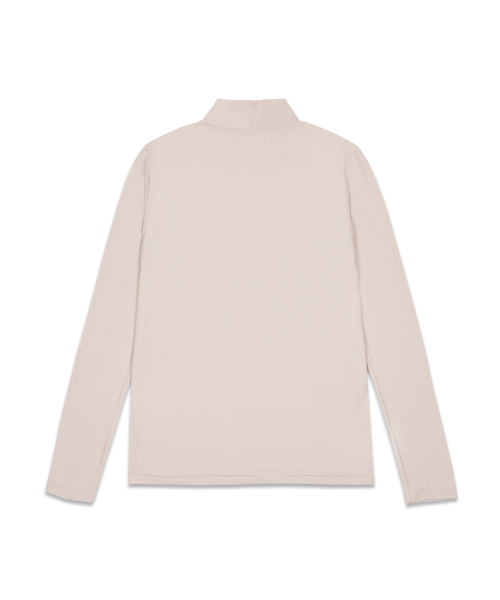 Охлаждающая футболка с полугорлом, Beige
