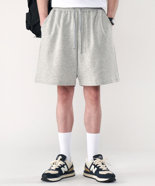 Bermuda Big Wide Sweat Shorts 2 COLOR