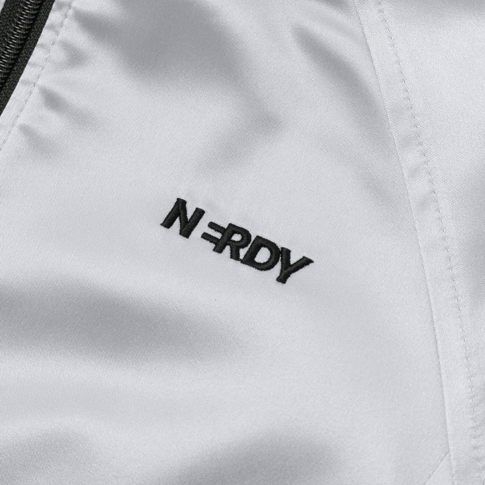 ☆NERDY☆ Women's Glossy Crop Track Top Silver MUSINSA | NERDY Women's Glossy Crop Track Top Silver