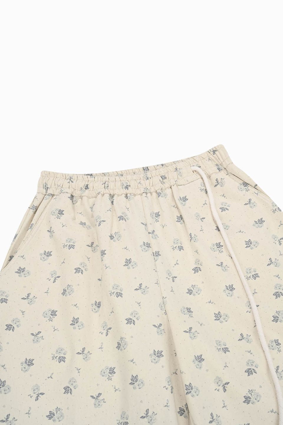 MUSINSA | OHESHIO FLORAL CARPENTER PANTS, CREAM