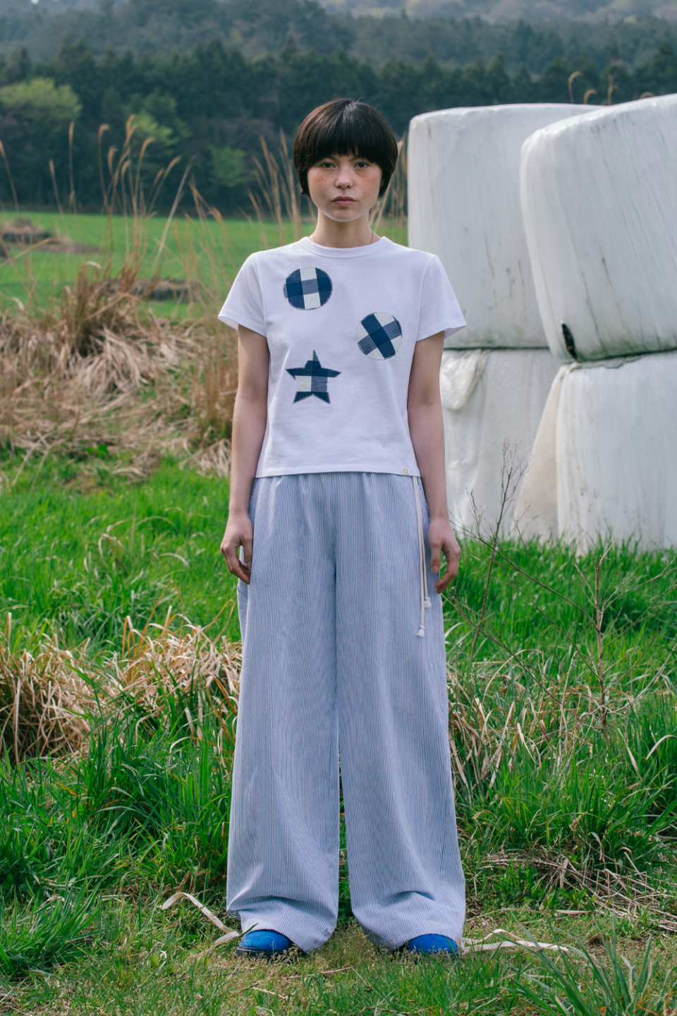 OHESHIO ■ STRIPE CARPENTER PANTS MUSINSA | OHESHIO STRIPE CARPENTER PANTS, BLUE