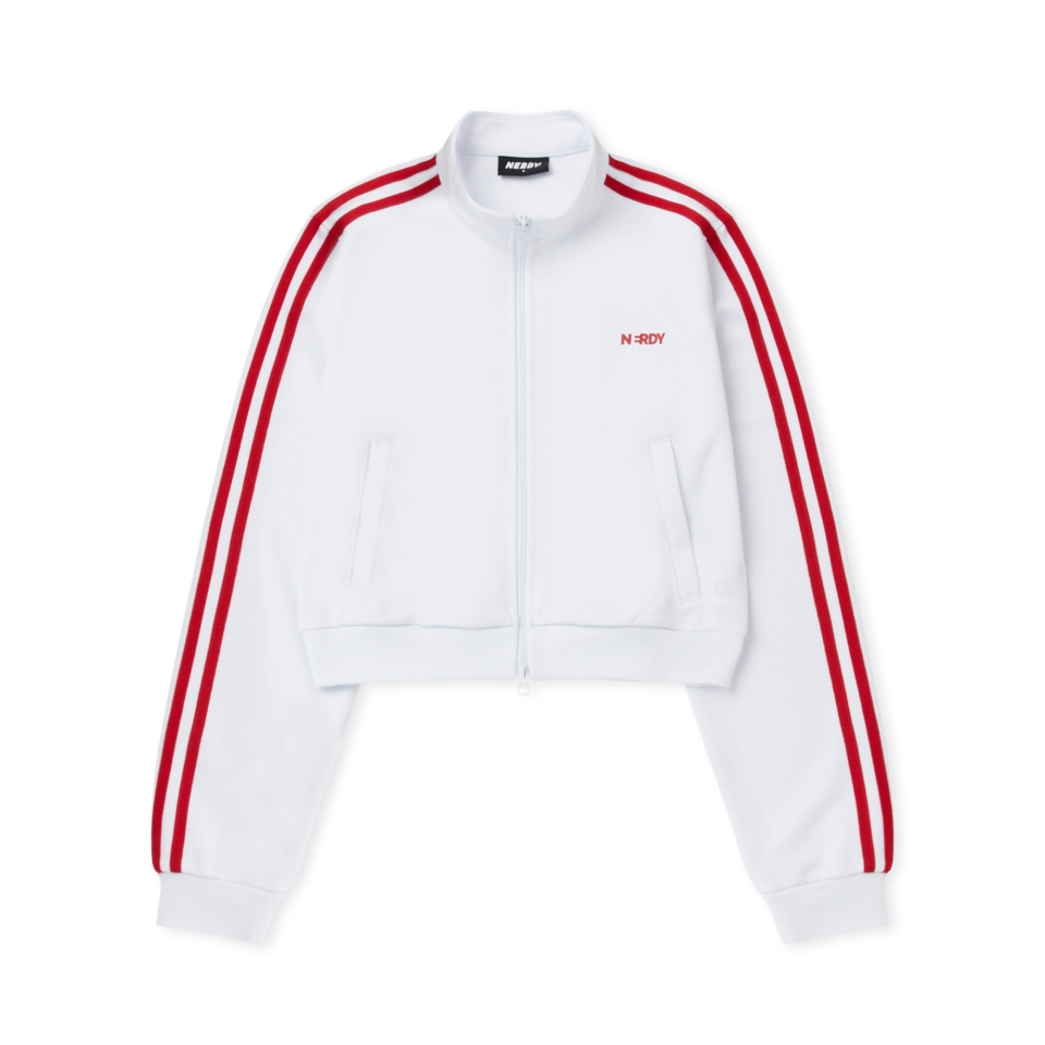 ☆NERDY☆ Women's NY Track Top White MUSINSA | NERDY Women's NY Track Top White