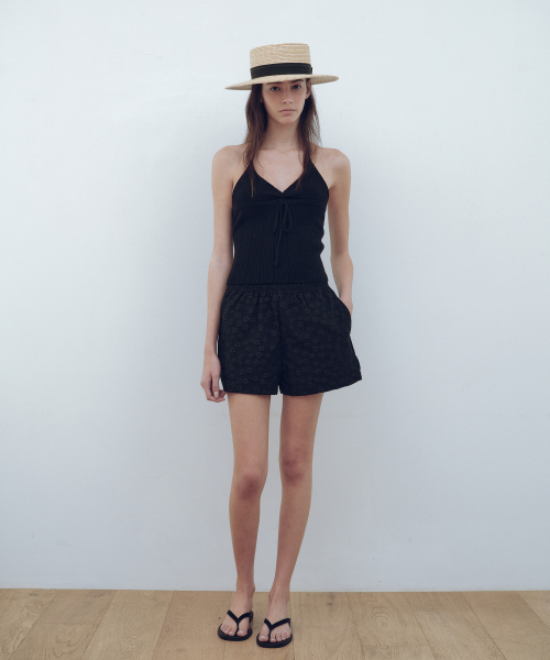 Flower pattern shorts