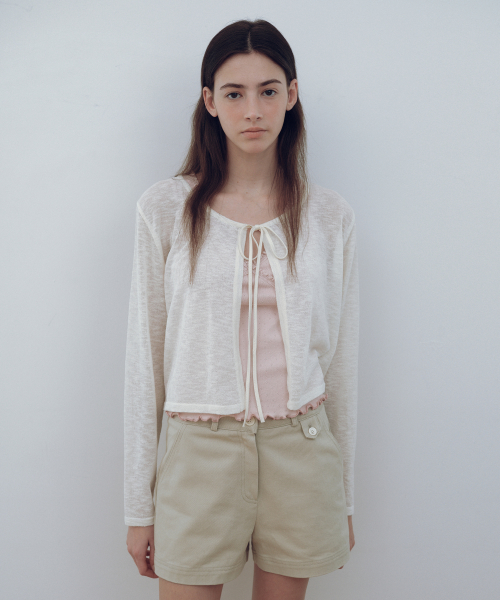 Summer strap cardigan