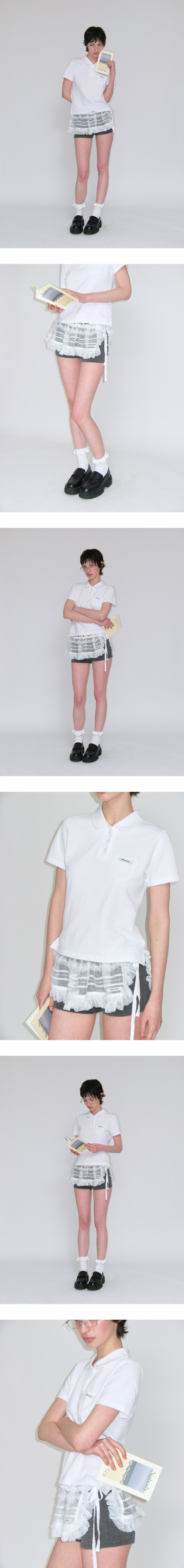 ★CRANK★LACE SHIRRING APRON_WHITE★正規品/韓国直送料込 MUSINSA | CRANK Lace Shirring Apron_White