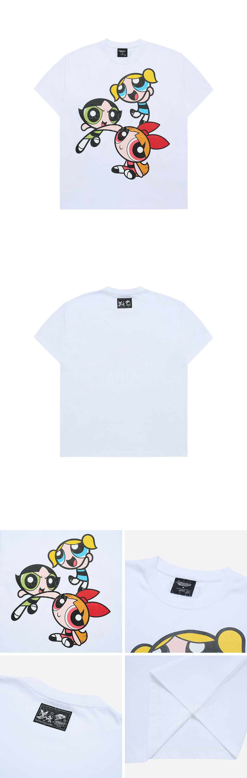 Tシャツ・カットソー ACME DE LA VIE xThe Powerpuff logo t-shirts 4BUK069 MUSINSA | acmé de la vie The Powerpuff Girls x acmedelavie