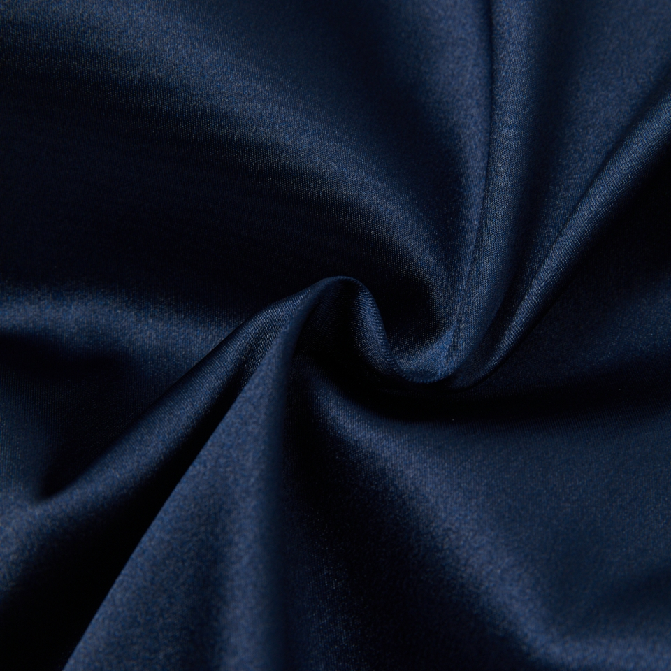 MUSINSA | NERDY Women's Satin Track Pants Navy