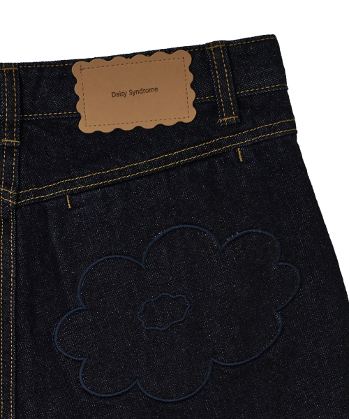 BALLOON DENIM SHORTS blue