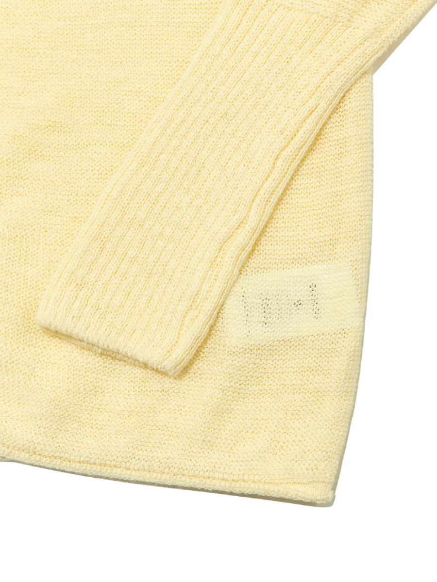 HOUSE BUTTON CARDIGAN (WHITE) - GLOWNY