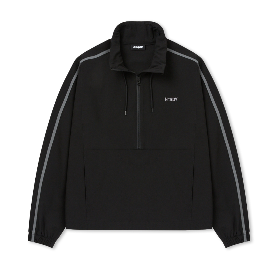 [NERDY] Seersucker Anorak ★大人気★ MUSINSA公式 | NERDY Seersucker Anorak Black