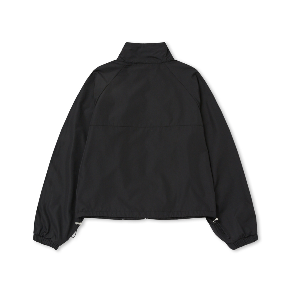 ☆NERDY☆ Women's Ribbon Tie Windbreaker Black MUSINSA | NERDY Women's Ribbon Tie Windbreaker Black