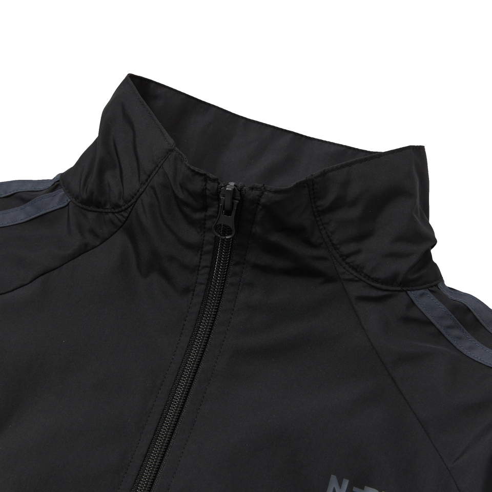 MUSINSA公式 | NERDY Women's Ribbon Tie Windbreaker Black