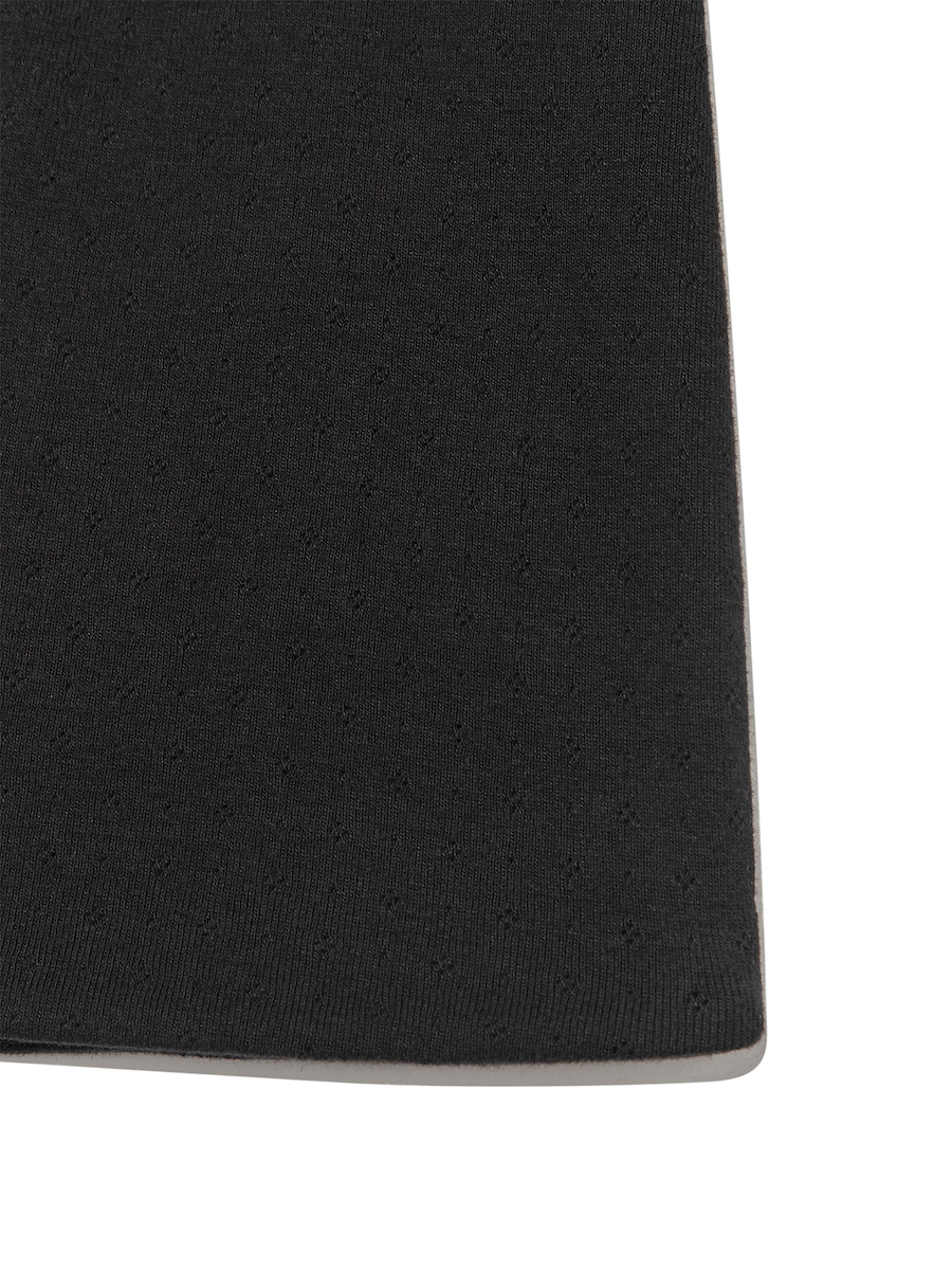 MUSINSA | GLOWNY PROVINCE EYELET MINI SKIRT (BLACK)