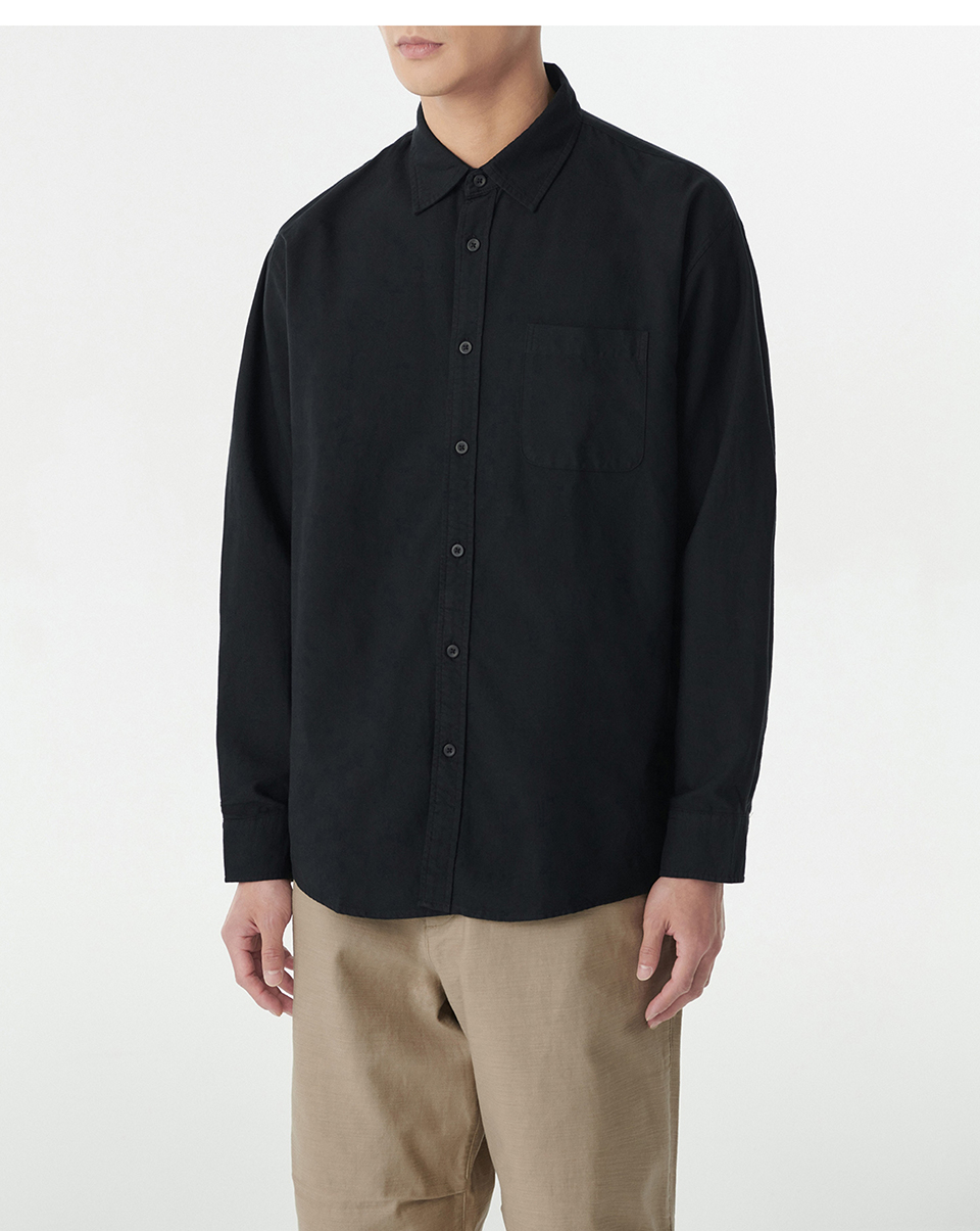 ★MUSINSA STANDARD★ Relaxed Pigment Shirt Purple Gray MMDSH MUSINSA | MUSINSA STANDARD [Cool Standard] Relaxed Nylon