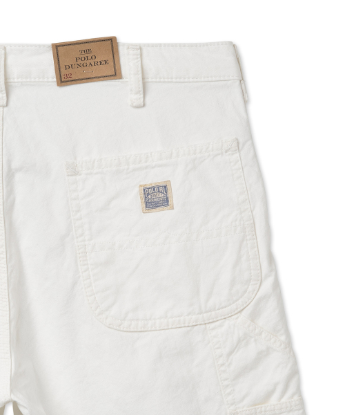 Шорты твил 16.5 см Dungaree Fit - White