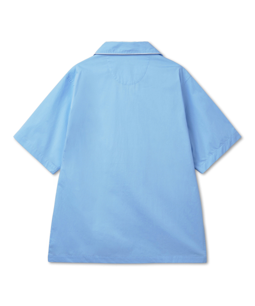 S/S PJ SET-SLEEP-SET COTTON - BLUE