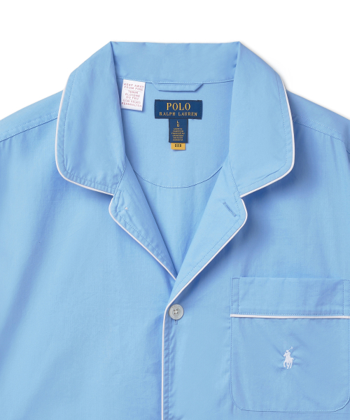 S/S PJ SET-SLEEP-SET COTTON - BLUE
