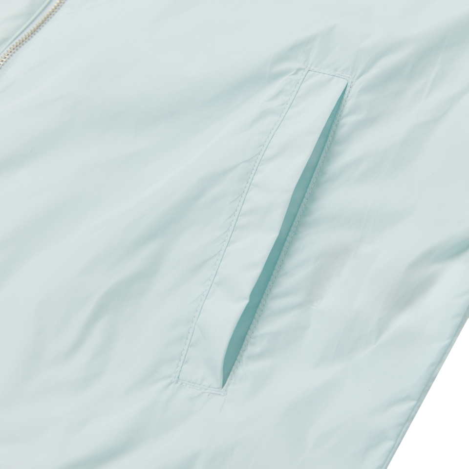 MUSINSA | NERDY Women's Detachable Sleeve Windbreaker Sky Blue