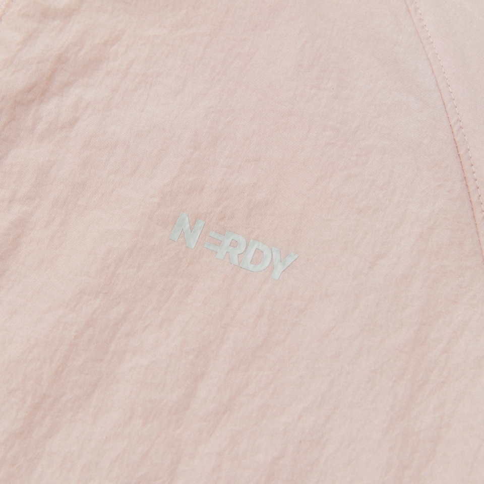 MUSINSA | NERDY Women's Sleeve Shirring Windbreaker Baby Pink
