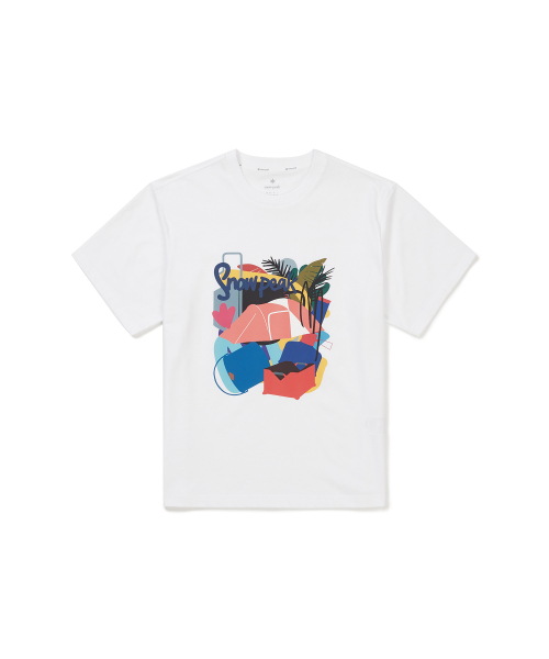 Футболка Snow Peak X Sung Nakjin Graphic White (S24MMFTS86)
