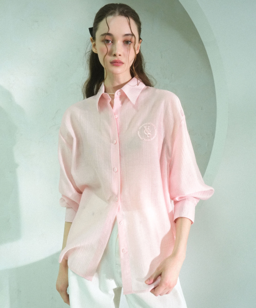 Cencel See-Through Classic Shirt - 6COL
