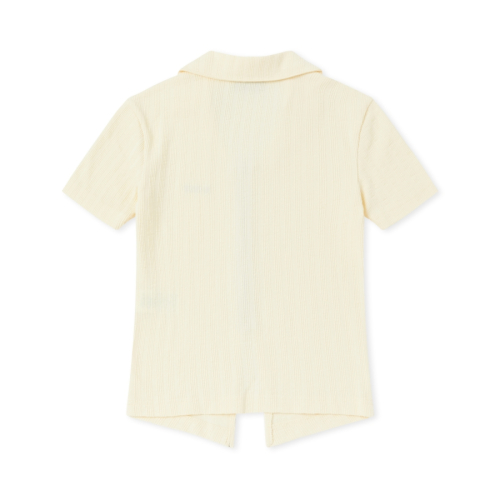 Женский трикотажный кардиган на молнии Light Yellow