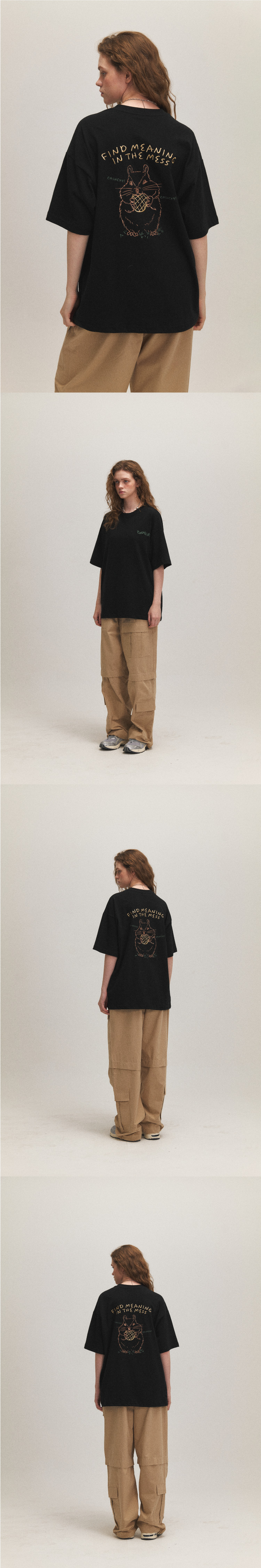 MUSINSA | CPGN STUDIO Crunch Embroidery Short-sleeved T