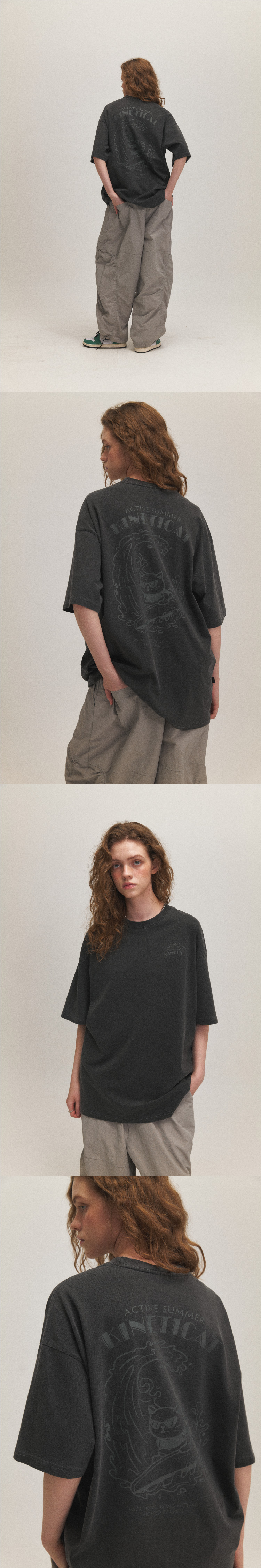 MUSINSA公式 | CPGN STUDIO Surf Cat Pigment Short Sleeve T