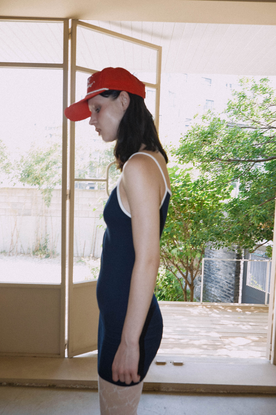 ＊韓国＊［MICHIKO LONDON］HEART UNION JACK MINI DRESS 3C S,M MUSINSA | MICHIKO LONDON Heart Union Jack Mini Dress Navy