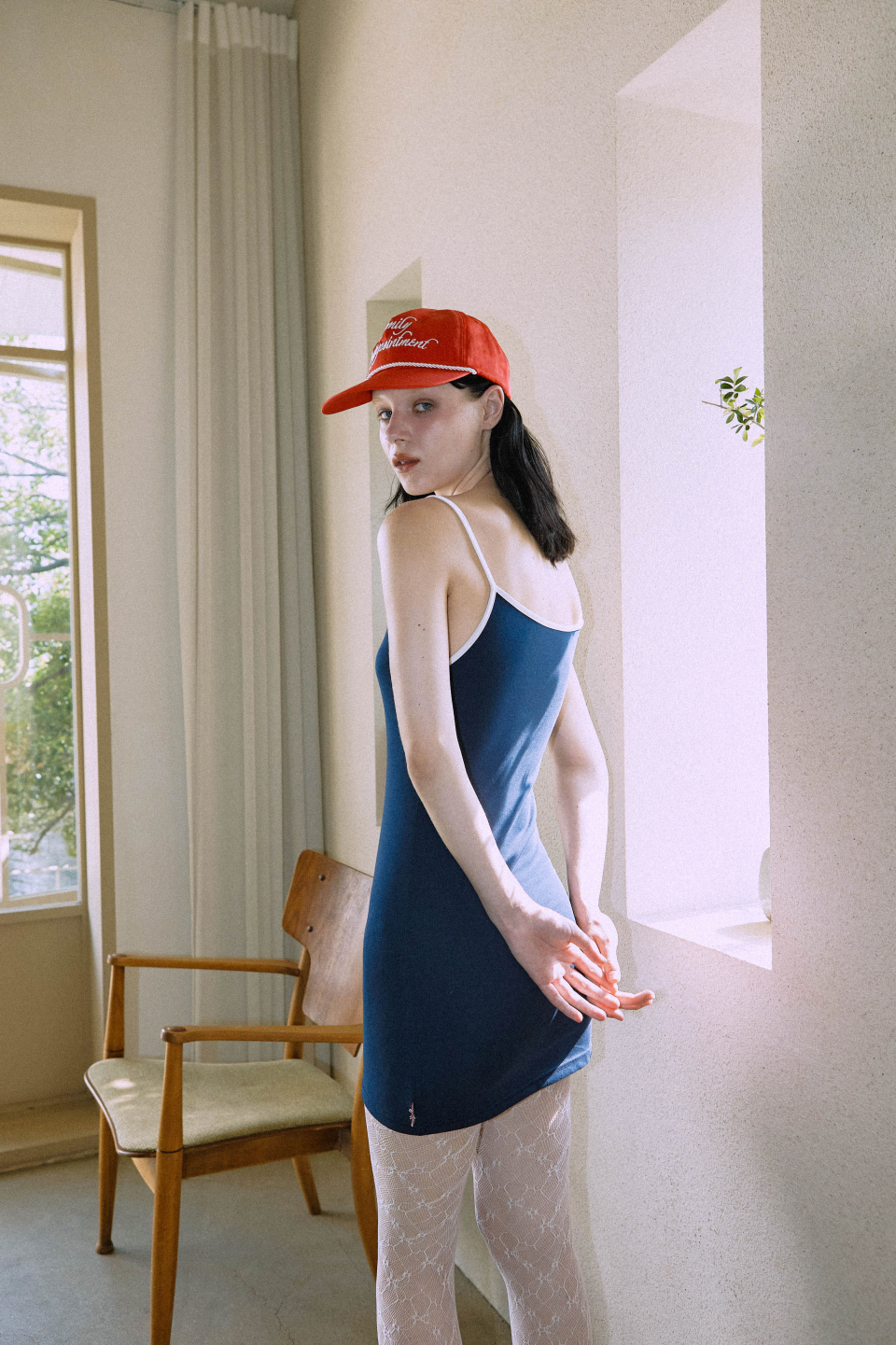 ＊韓国＊［MICHIKO LONDON］HEART UNION JACK MINI DRESS 3C S,M MUSINSA | MICHIKO LONDON Heart Union Jack Mini Dress Navy