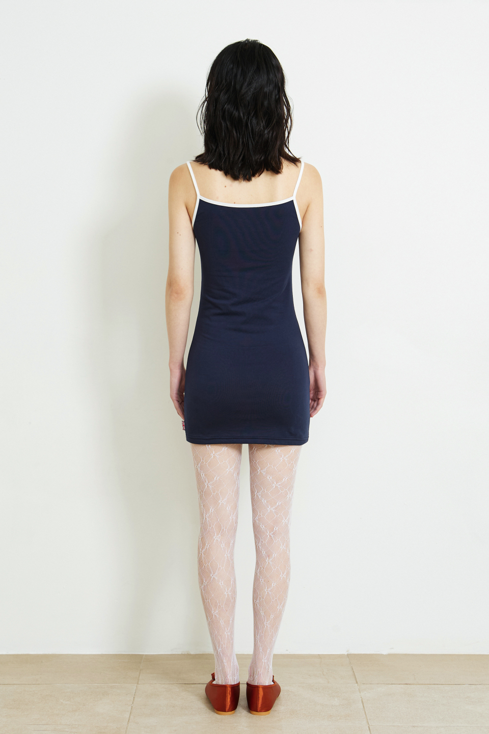 ＊韓国＊［MICHIKO LONDON］HEART UNION JACK MINI DRESS 3C S,M MUSINSA | MICHIKO LONDON Heart Union Jack Mini Dress Navy