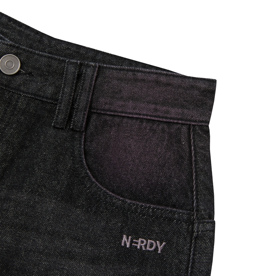 さらに100円引き◆NERDY◆Uni Denim Bermuda Pants MUSINSA公式 | NERDY Uni Denim Bermuda Pants Black