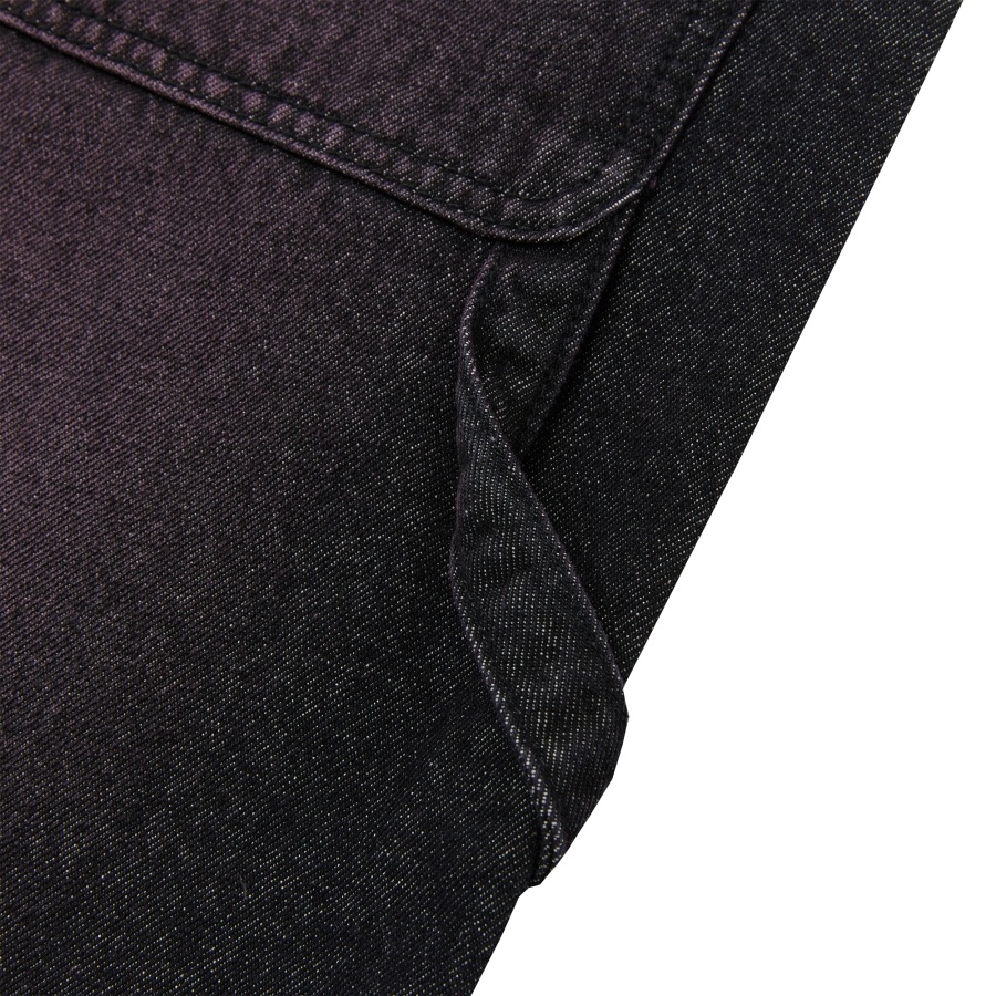 MUSINSA | NERDY Uni Denim Bermuda Pants Black