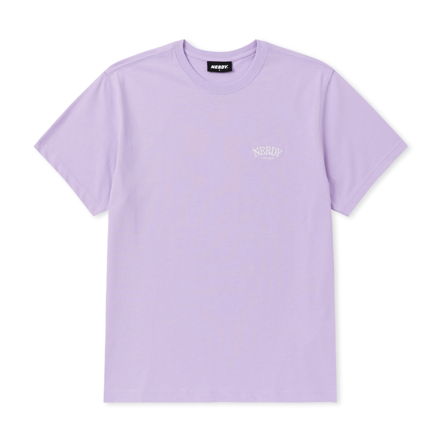 ☆YALE☆ 2 TONE ARCH TSHIRT LIGHT PURPLE YEM1SS306ALP MUSINSA | YALE 2 TONE ARCH T-SHIRT LIGHT PURPLE