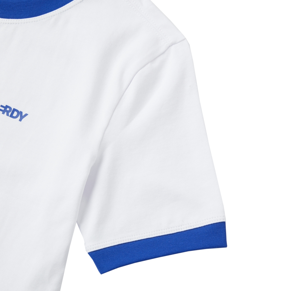 [ NERDY ]★Blank Logo Ringer Crop Short Sleeve T-Shirt Set MUSINSA | NERDY Women's Blank Logo Ringer Crop Short Sleeve