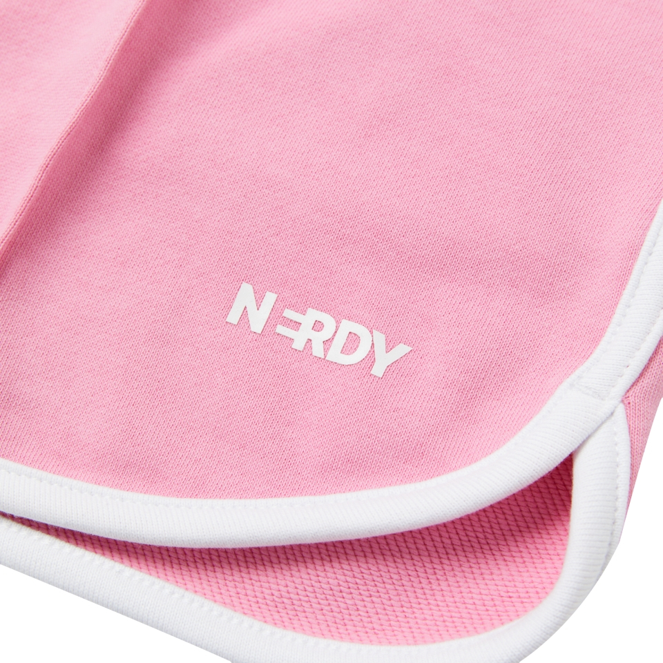 MUSINSA | NERDY Women's Blank Logo Dolphin Shorts Pink