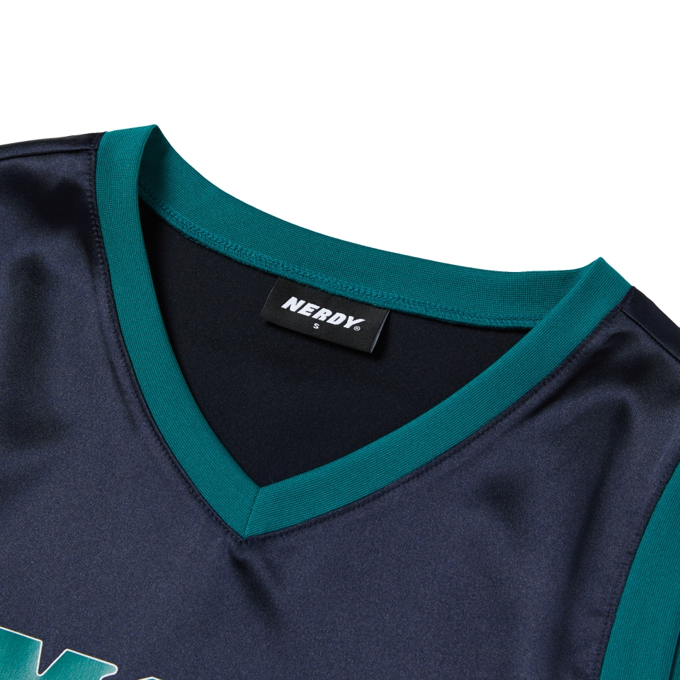 ●NERDY● Sporty jersey sleeveless top (3色) unisex MUSINSA | NERDY Sporty Jersey Sleeveless Top Navy