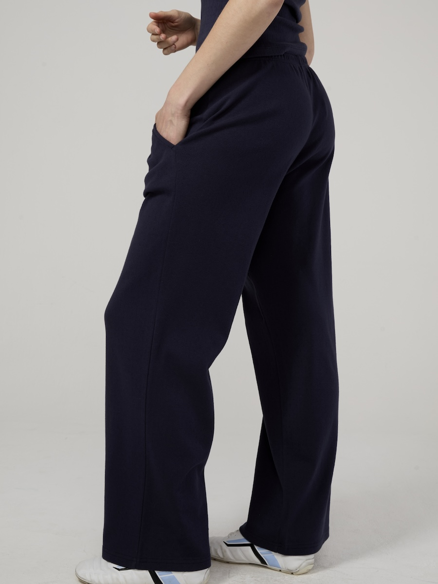 【GLOWNY】24SS PROVINCE EYELET PANTS MUSINSA | GLOWNY PROVINCE EYELET PANTS (NAVY)