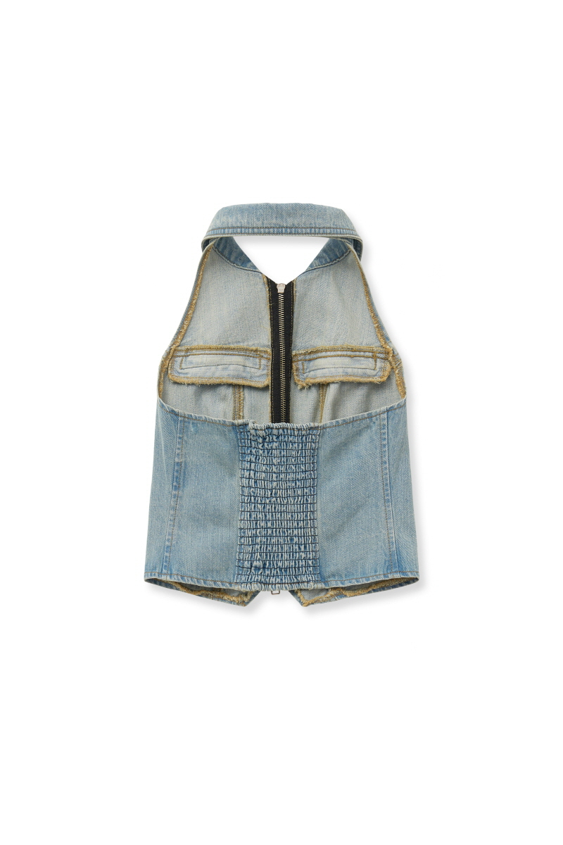 denim top (blue) 상세 이미지 3