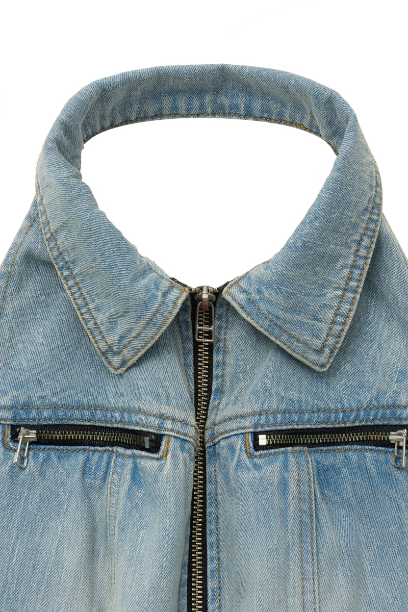 denim top (blue) 상세 이미지 2