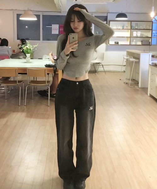 MALLORCA WIDE DENIM PANTS